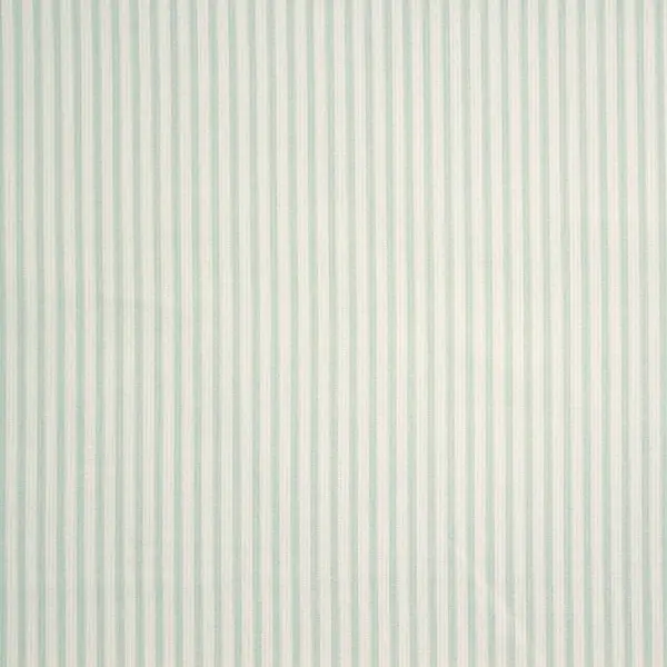 Mint Rayas, Tela de piqué con rayas verde mint sobre fondo blanco — vista 1