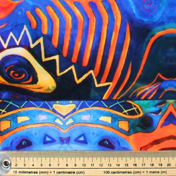 Drac Sitges, Tela inspirada en la pintura del  Drac de Sitges — vista 2