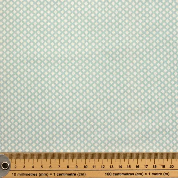 Red, Cuadrícula en forma de red color turquesa y fondo en blanco — vista 2