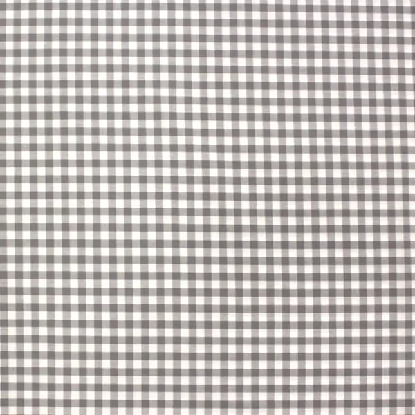 Vichy Gris, Cuadro Vichy en color gris. Tejido con certificación OEKO-TEX — vista 1